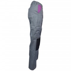 PANTALON FEMININ PEP'S GRIS / VIOLET