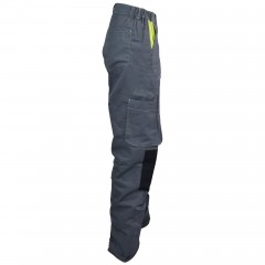 PANTALON FEMININ PEP'S GRIS / CITRON
