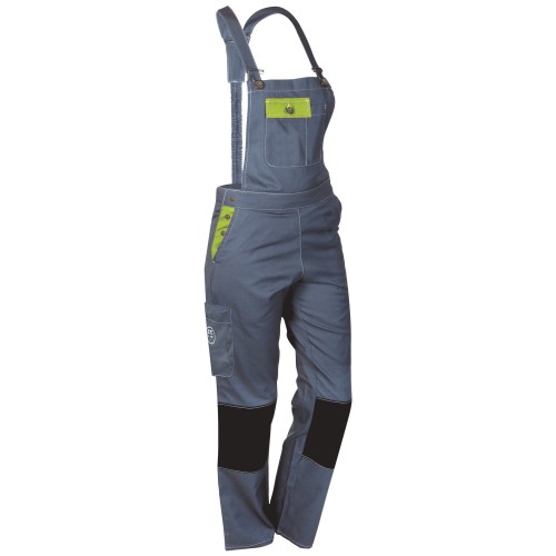 SALOPETTE FEMININE PEP'S GRIS / CITRON