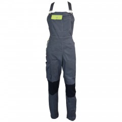 SALOPETTE FEMININE PEP'S GRIS / CITRON